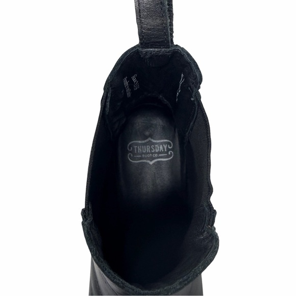 Thursday Boot Company Duchess Chelsea Boot Size 9.5 Black Leather - Picture 8 of 12